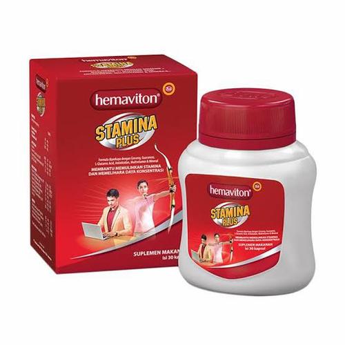 Hemaviton Stamina 1 Botol Isi 30 (per Pcs)